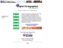 Tablet Screenshot of digitalcarto.com